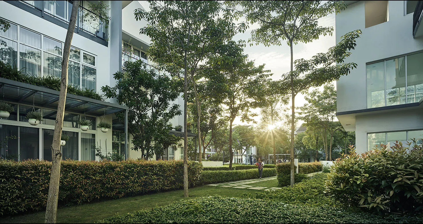 Tiểu khu Nadyne Gardens - Khu đô thị ParkCity Hanoi