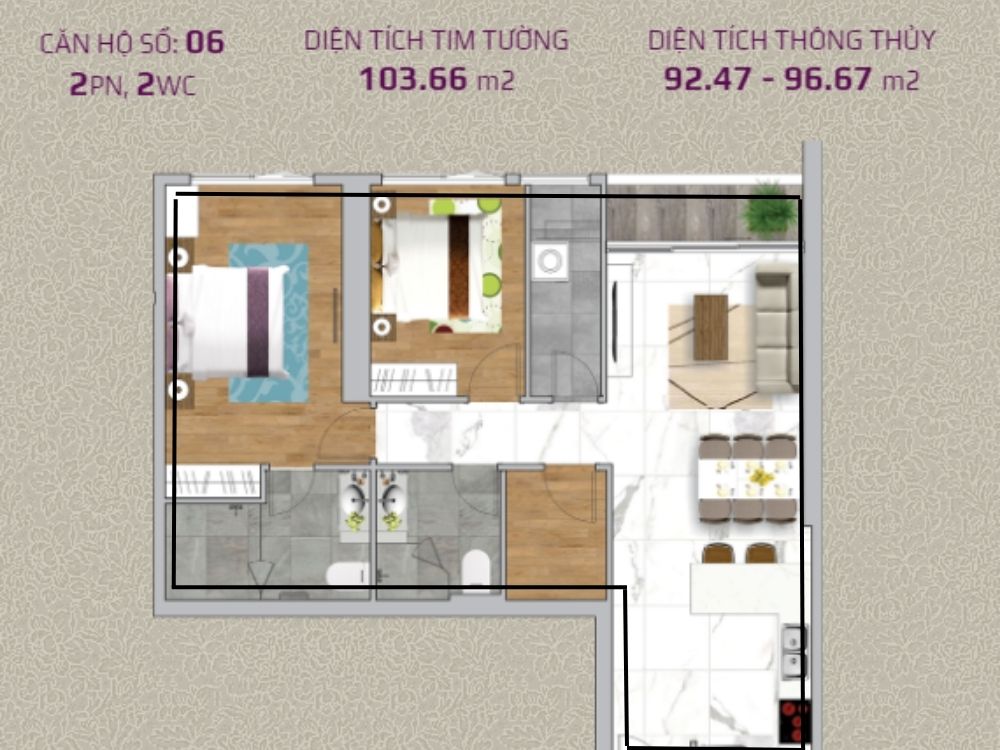 Trung tâm tường và khu vực thông quan là gì | CITY PROPERTY