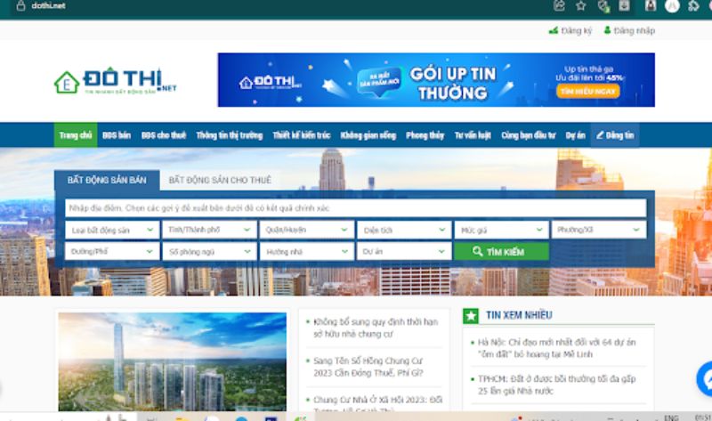 Top 10 trang web niêm yết bất động sản miễn phí, uy tín và hiệu quả (2023)